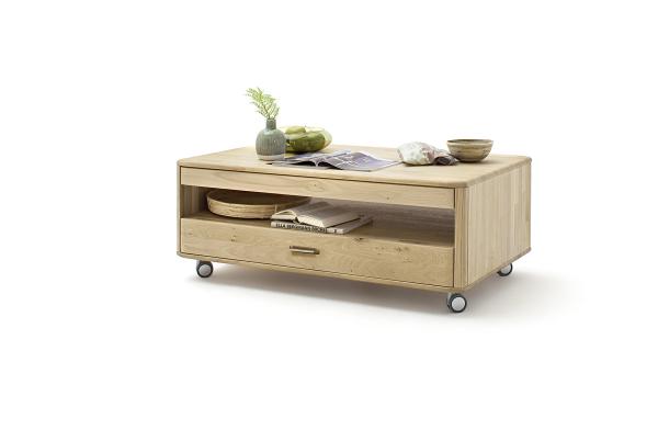 Couchtisch RAVELLO T65  115/70 cm Balkeneiche Bianco